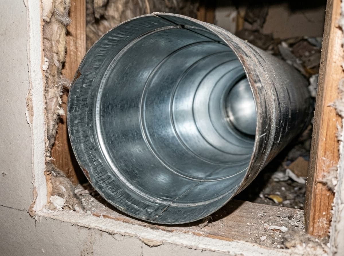 Dryer Vent Fire Hazard Clearance after professional cleaning